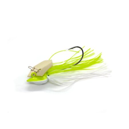 Chatterbait Hardbait Gelbweiss