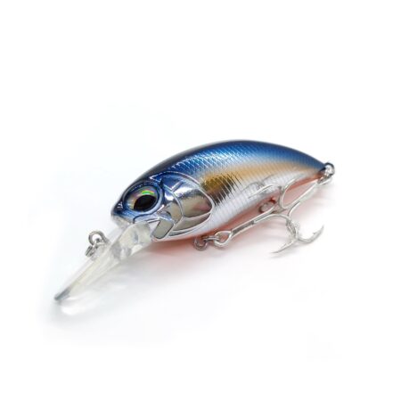 Wobbler Hardbait Blue Gold Silver