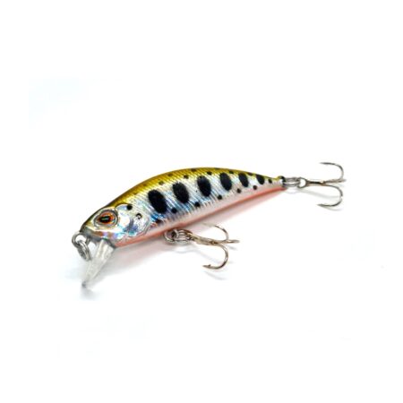 Wobbler Hardbait Silver Gold Red Black Dots
